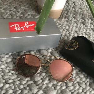 Rose Gold Ray Ban Original 51 Round